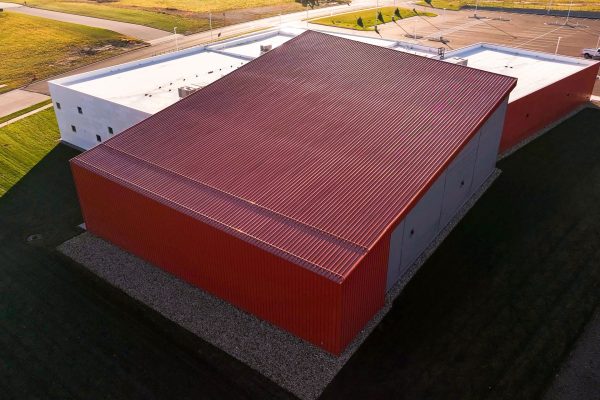 SEMCIL Drone Drone Picture Red Metal Roof