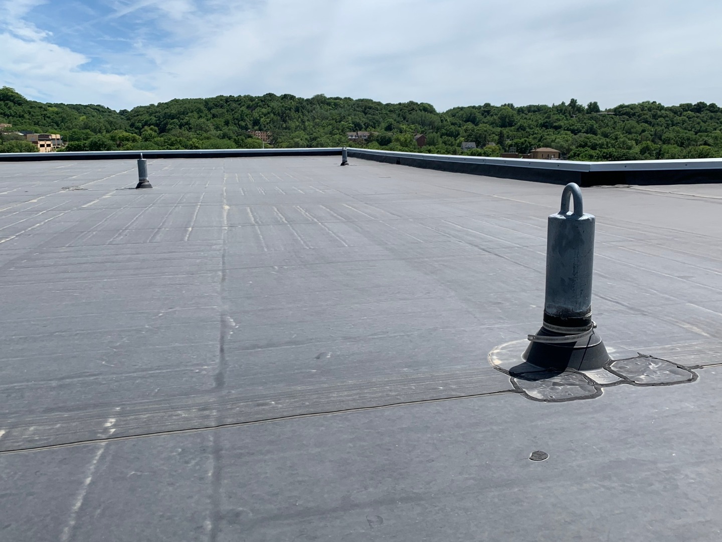 single ply roof